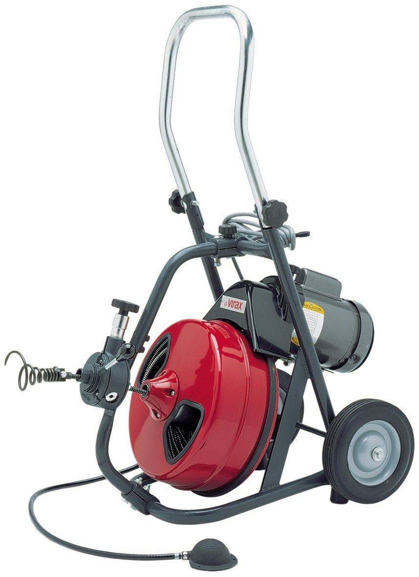 картинка Канализационная прочистка электрическая Virax VAL 80E от компании Нова Механика